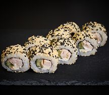 Сливочный ролл с креветкой