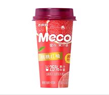 Холодный чай Meco с персиком и розовым грейпфрутом