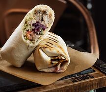 Шаурма с дымным поросёнком