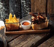 Копчёные рёбра поросёнка