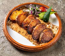 Картофель плеч на мангале