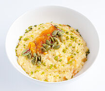Каша пшенная с курагой