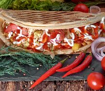 Пицца с двойным сыром 