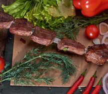 Шашлык из телятины 