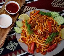 Лагман жареный