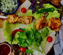 Шашлык из филе куриной грудки