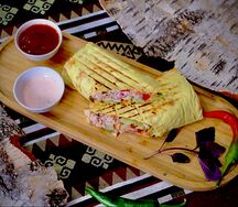 Шаурма с картошкой фри 