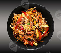 Вок с курицей