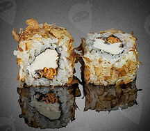 Микадо-сливочный с мидиями в стружке тунца