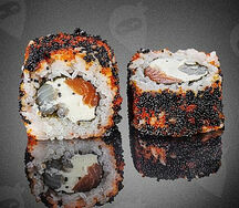 Камикадзе-сливочный с окунем и лососем