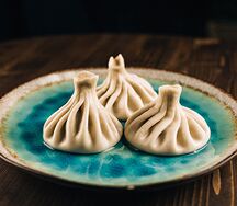 Хинкали с бараниной