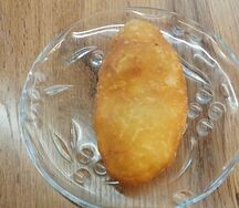 Пирожок с картошкой жареный