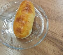 Пирожок с капустой печеный