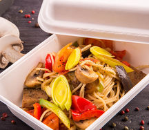 Паста с овощами