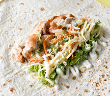 Шаурма классическая с курицей и сыром