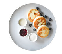 Сырники из фермерского творога 3 шт