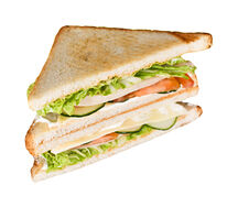 Сэндвич с грудкой цыпленка