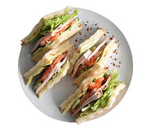 Сэндвич с ветчиной из индейки