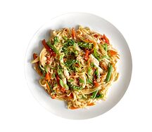 Лапша удон с грудкой цыпленка