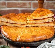 Осетинский пирог с сыром и картошкой