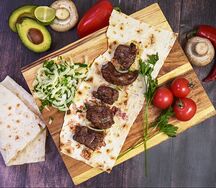 Шашлык из потрохов барана