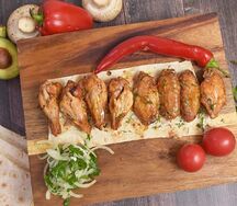 Шашлык из куриных крылышек