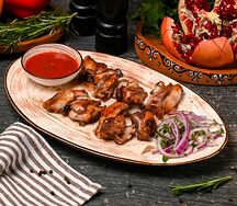 Шашлык из бараньей семечки