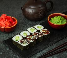 Мини-ролл с огурцом