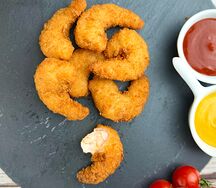 Креветки в панировке М