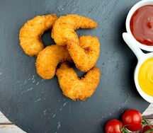 Креветки в панировке S