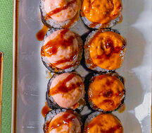 Спайси-ролл запеченный