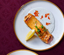 Стейк из лосося