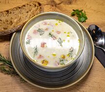 Уха норвежская с кетой