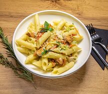 Паста Альфредо с куриной грудкой