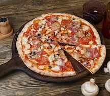 Курица с грибами