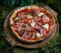 Ветчина с грибами