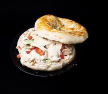 Донер Булочки с летним салатом