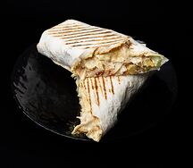 Мини-шаурма с фри