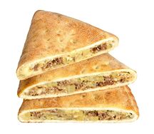 Пирог с мясом и картофелем