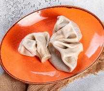 Хинкали с сыром сулугуни