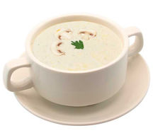 Суп-пюре из шампиньонов