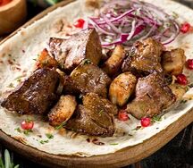 Печень с курдюком 