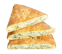 Пирог с сыром и зеленью