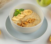 Овсяная каша на кокосовом молоке 