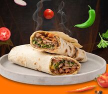 Шаурма по-турецки с куриным шашлыком