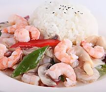 Морепродукты с рисом 