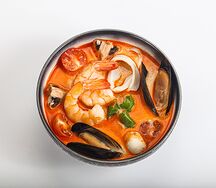 Том Ям с морепродуктами