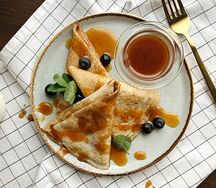 Блины с топпингом