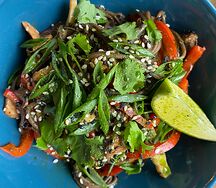 Паназиатская лапша море