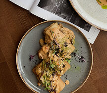 Блины с грибами